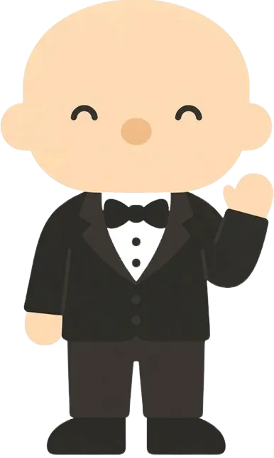 Tonalè character mentor in formal outfit